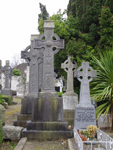 Kelttiläisiä ristejä Glasnevinin hautausmaalla.